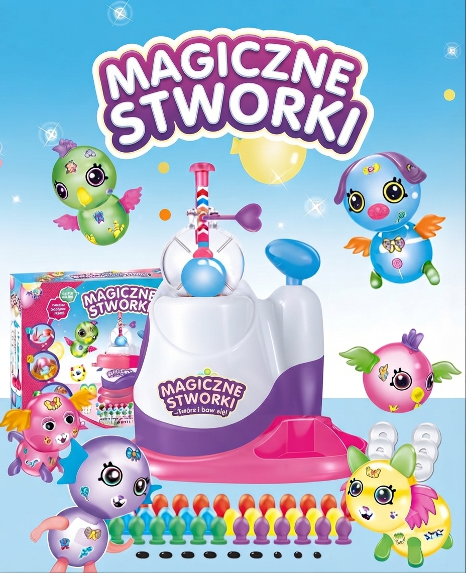 Balonoludki™ – Kreatywny zestaw do robienia magicznych stworków